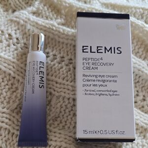 ELEMIS Peptide4 Eye Recovery Cream in purple and white